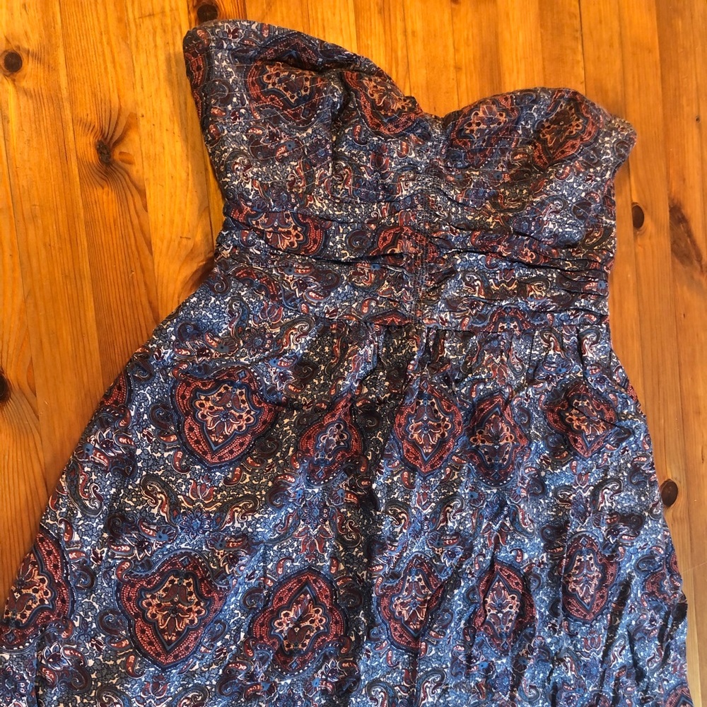 Strapless UO dress
